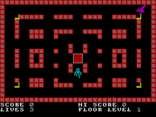 The House of the Living Dead screenshot 2 for ZX Spectrum